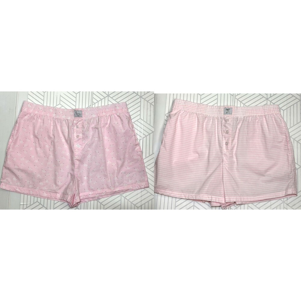 Set Better Together Dreamy Nights Swan Print Pajama Shorts Women's Size Large j